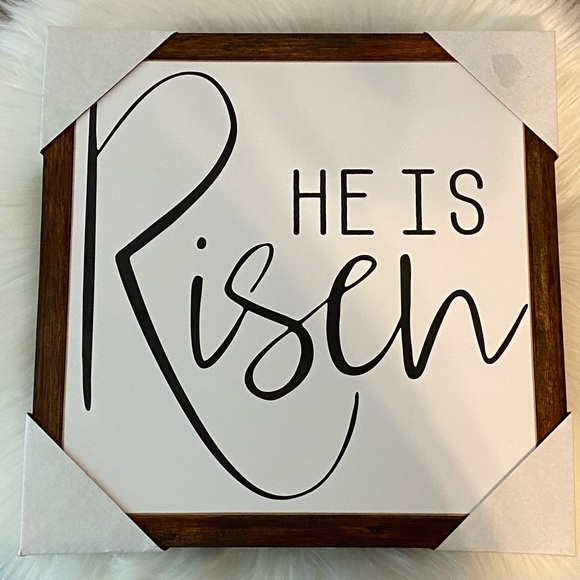 Hobby Lobby Wall Decor He Is Risen Home Decor Farmhouse Style